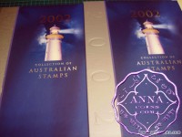 Australia 2002 Deluxe Yearbook Album with all Stamps FV$47.48